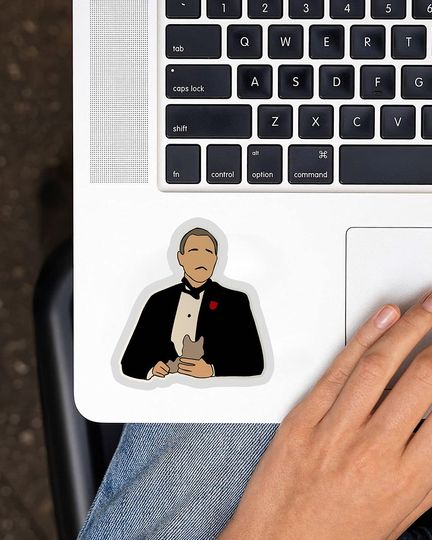 The Godfather Vito Corleone  Sticker 2"