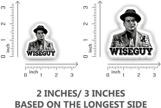 Goodfellas Joe Pesci Wiseguy Sticker 3"