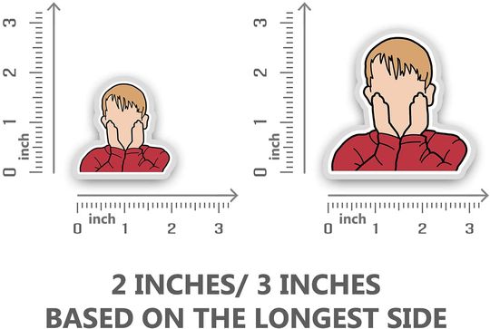 Home Alone Kevin McCallister  Sticker 3"