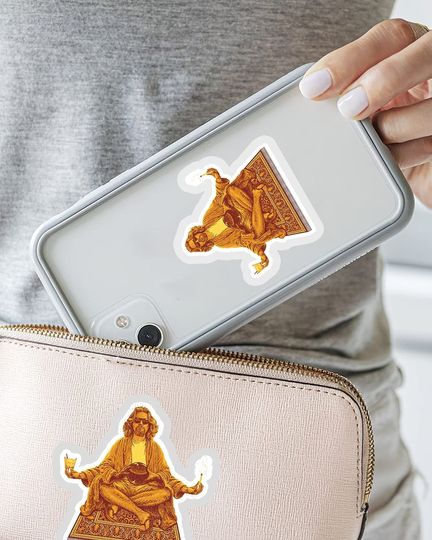 The Big Lebowski Le MEC Budha Sticker 2"