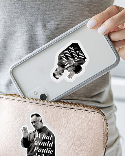 Goodfellas What Would Paulie Do Sticker 3"