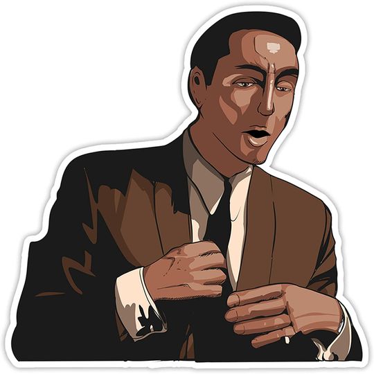 Goodfellas Jimmy Two Times I&rsquo;m Gonna Go Get The Papers Sticker 2"