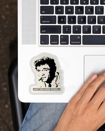 Columbo Just One More Thing  Sticker 2"