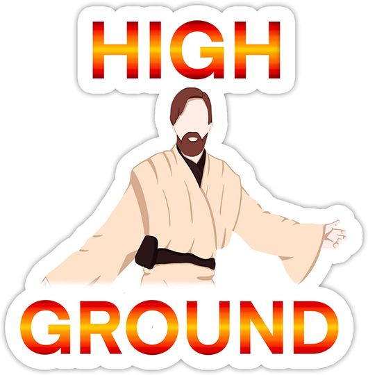 OBI Wan Kenobi Hight Ground 3"
