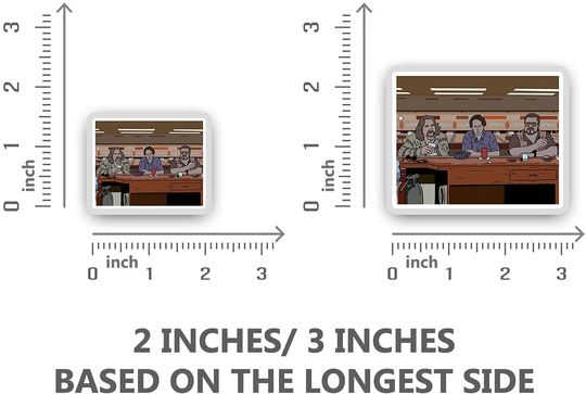 The Big Lebowski  Sticker 2"