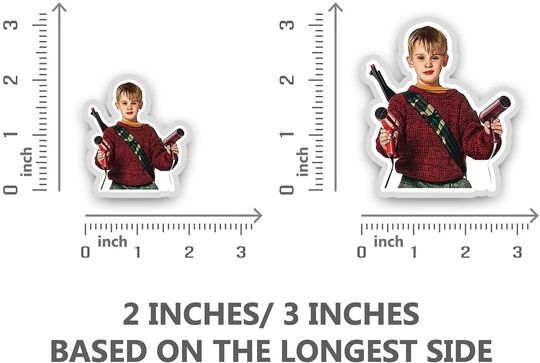 Home Alone Kevin McCallister  Sticker 3"