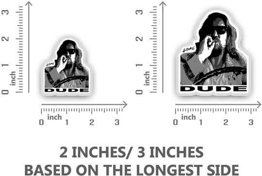 The Big Lebowski Le MEC  Sticker 2"