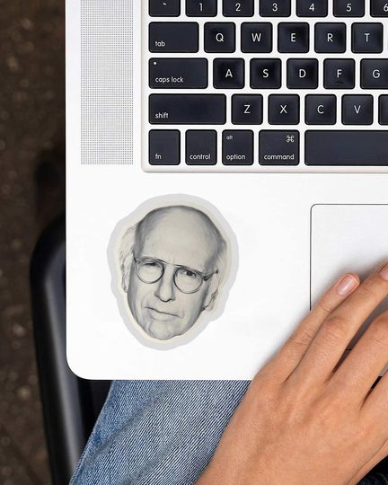 Curb Your Enthusiasm Larry David  Sticker 3"