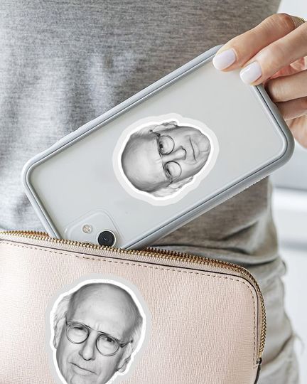 Curb Your Enthusiasm Larry David  Sticker 3"