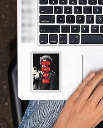 Check It Out! Dr. Steve Brule Paper Frick Get Coin Sticker 2"