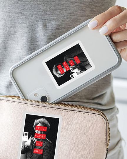 Check It Out! Dr. Steve Brule Paper Frick Get Coin Sticker 2"