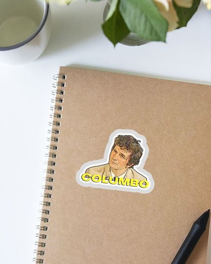 Columbo Just One More Thing  Sticker 2"