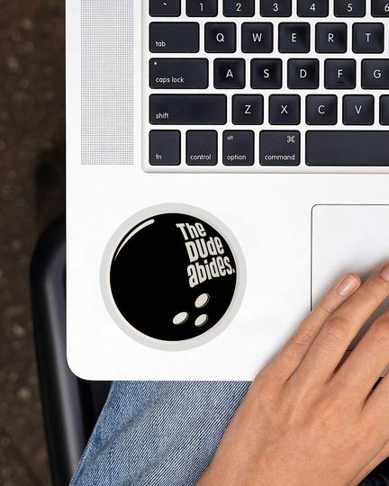 The Big Lebowski LE Dude ABIDE64 Sticker 2"