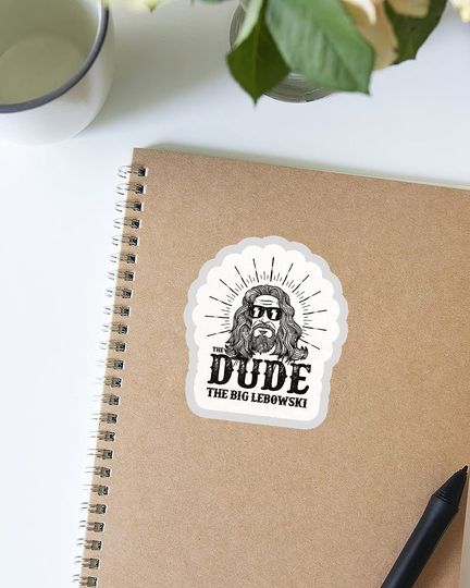 The Big Lebowski Le MEC  Sticker 3"