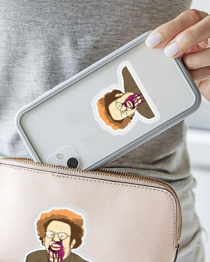 Check It Out! Dr. Steve Brule  Sweet Berry Wine Sticker 3"