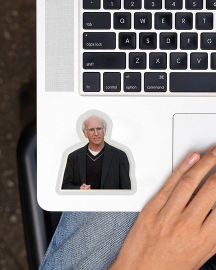 Curb Your Enthusiasm Larry David  Sticker 3"