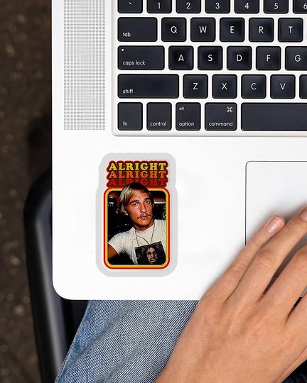 Dazed and Confused David Wooderson Alright Alright Alright  Sticker 2"