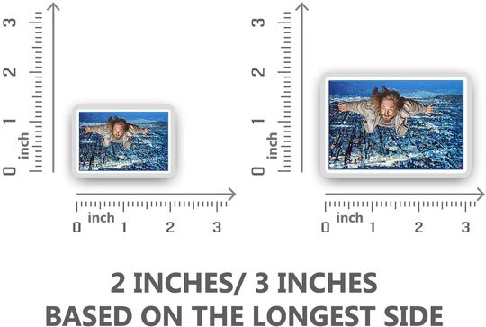 The Big Lebowski Viens voler avec moi Sticker 3"