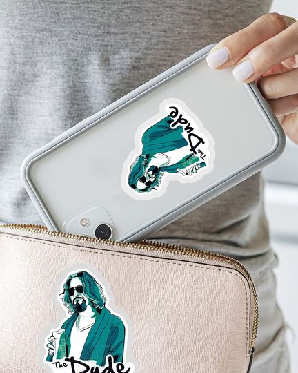 The Big Lebowski The Dude Sticker 3"