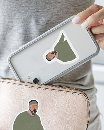 The Big Lebowski Hors de Votre lment Sticker 2"