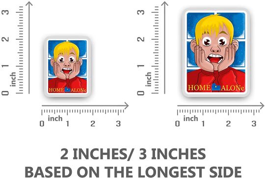 Home Alone Kevin McCallister  Sticker 3"