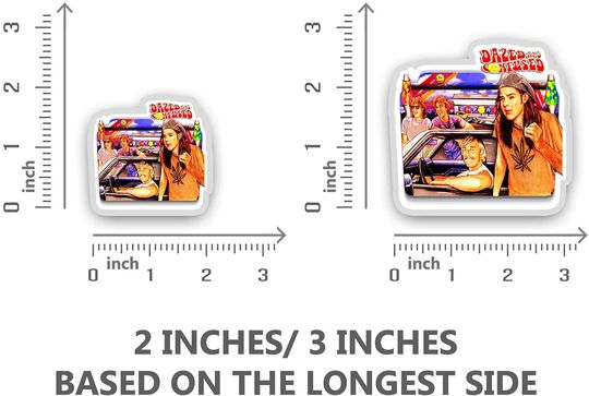 Dazed and Confused Ron Slater  Sticker 3"