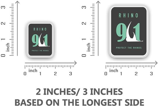 Reno 911 Project The Rhinos Sticker 3"