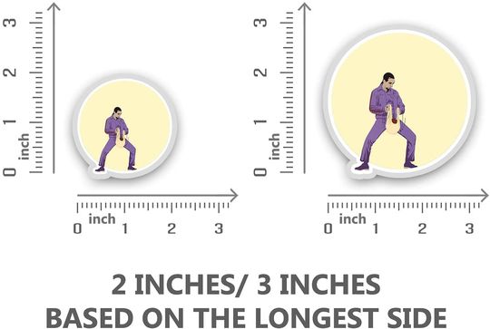 The Big Lebowski Jsus le Grand Sticker 3"