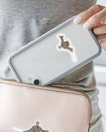 OBI Wan Kenobi i Have The high Ground Sticker 2"