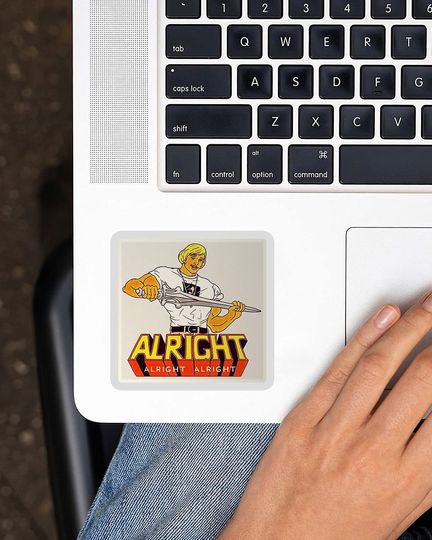 Dazed and Confused David Wooderson Alright Alright Alright  Sticker 3"