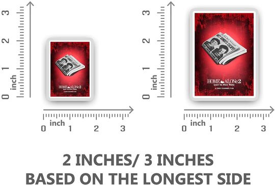 Home Alone Poster Movie Sticker 2"