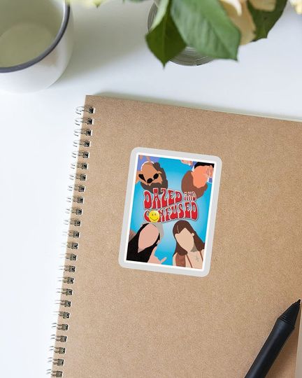 Dazed and Confused Autocollan Sticker 2"