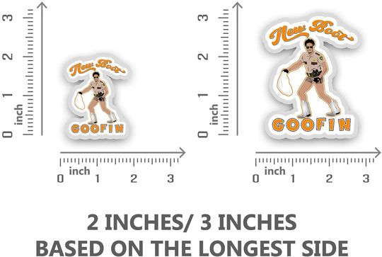 Reno 911 Lieutenant Jim Dangle New Boot Goofin  Sticker 3"