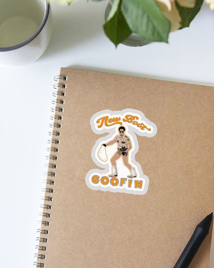 Reno 911 Lieutenant Jim Dangle New Boot Goofin  Sticker 3"
