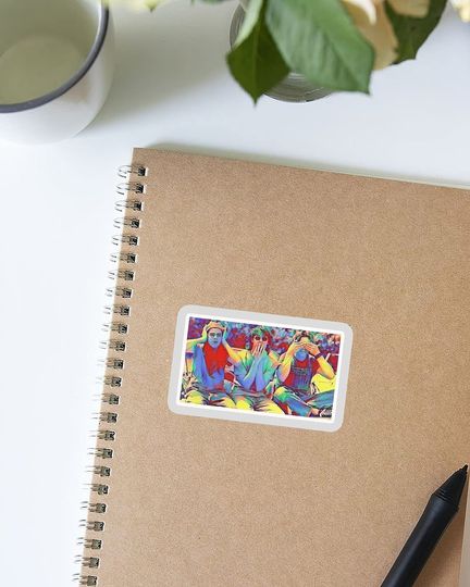 Dazed and Confused Dazed and Confused X Flora Sticker 3"