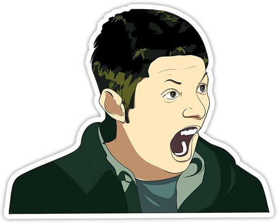 Dean Winchester That was Scary Sticker 3"