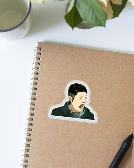 Dean Winchester That was Scary Sticker 3"