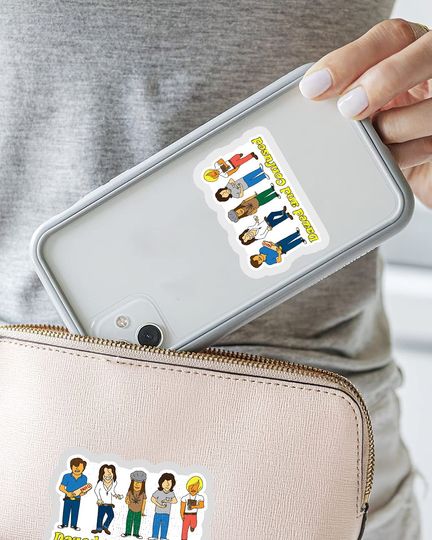 Dazed and Confused  Sticker 3"