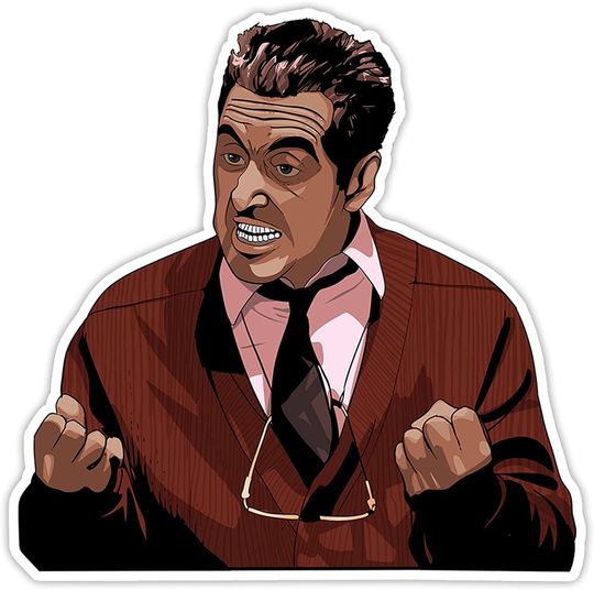 The Godfather Michael Corleone Just When I Think I'm Out, They Pull Me Back in Sticker 2"