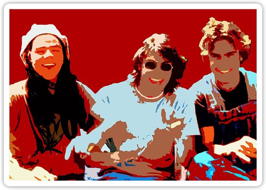 Dazed and Confused Dazed and Confused X Flora  Sticker 3"