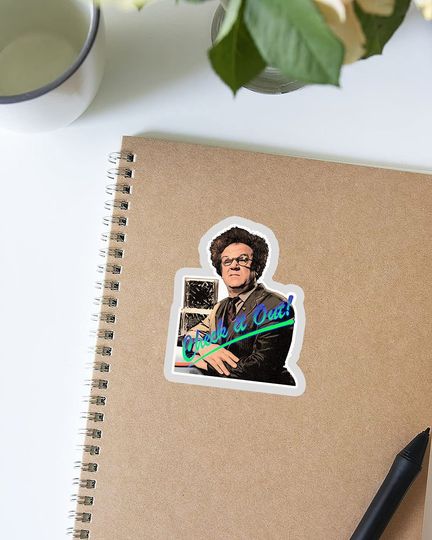 Check It Out! Dr. Steve Brule  Sticker 3"
