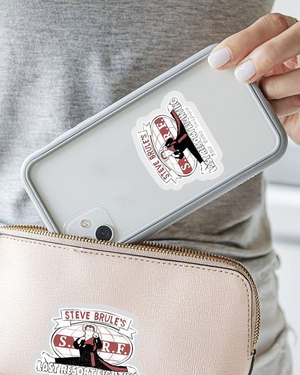 Check It Out! Dr. Steve Brule Steve Brule's Last Fight Sticker 3"