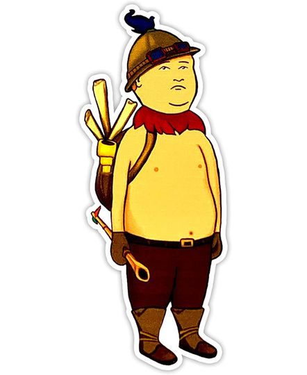 King of The Hill Bobby Hill x Stickermo Sticker 3"