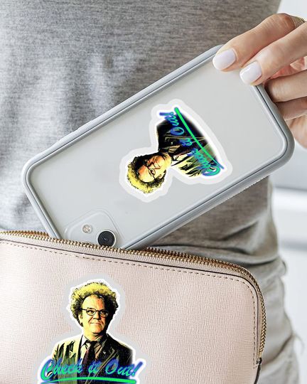 Check It Out! Dr. Steve Brule  Sticker 2"