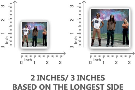 Dazed and Confused Appale Sticker 2"