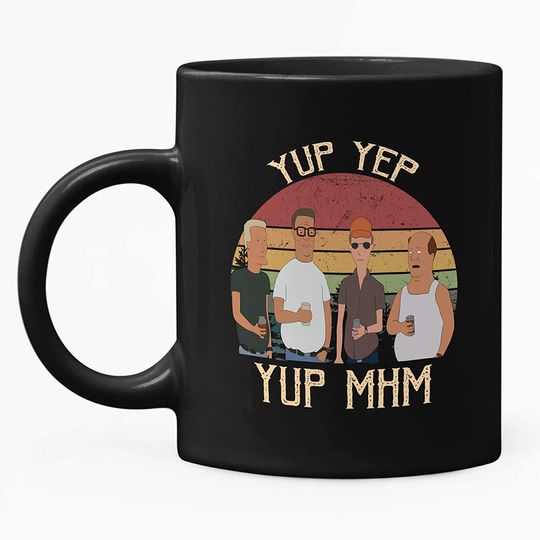 King Of The Hill Bobby Yup Yep Yup Mhm Circle Mug 11oz