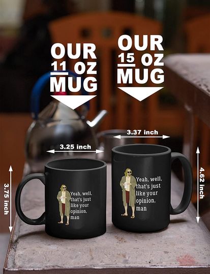 The Big Lebowski The Dude Yeah Mug 11oz