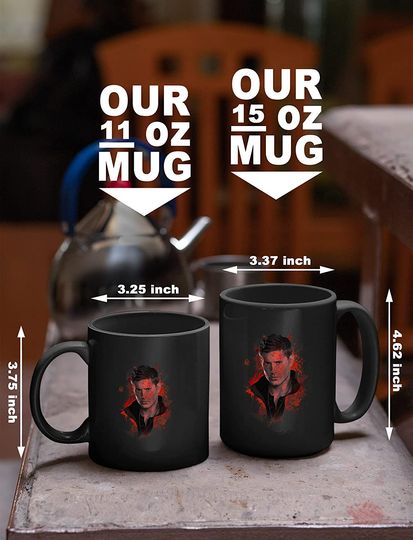 Splatter Dean Winchester Mug 11oz