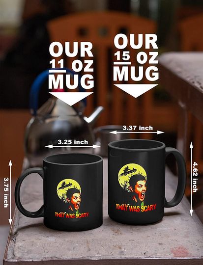 Dean Winchester That Was Scary Funny Halloween Mug 11oz