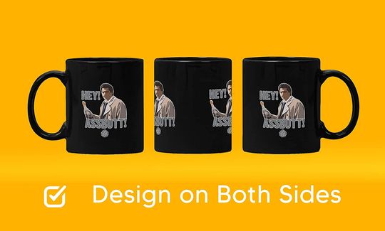 Castiel Hey Assbutt Mug 15oz